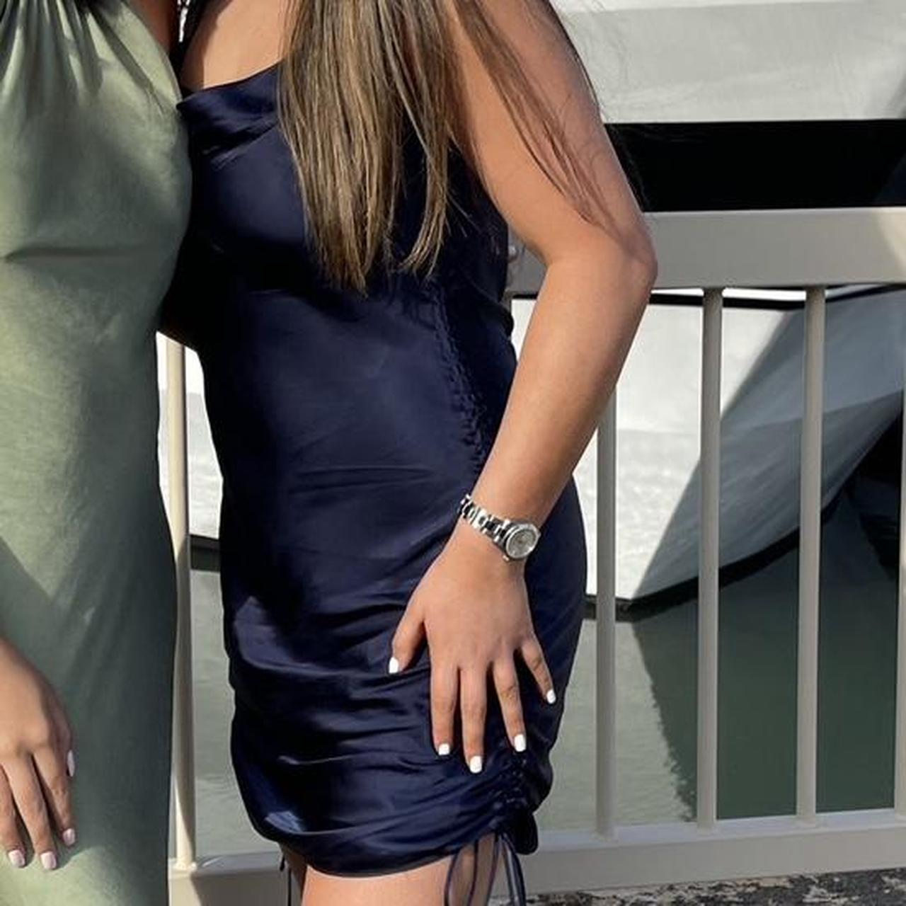 Wilfred only slip mini dress with adjustable