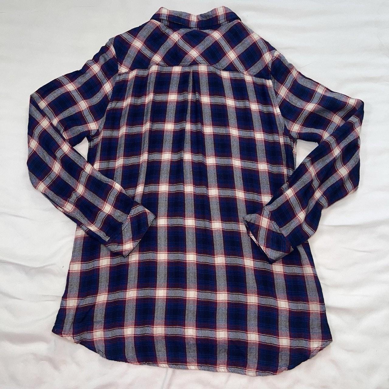 Rails Women's Blouse - Blue - M – Rails Flannel S… - image 7