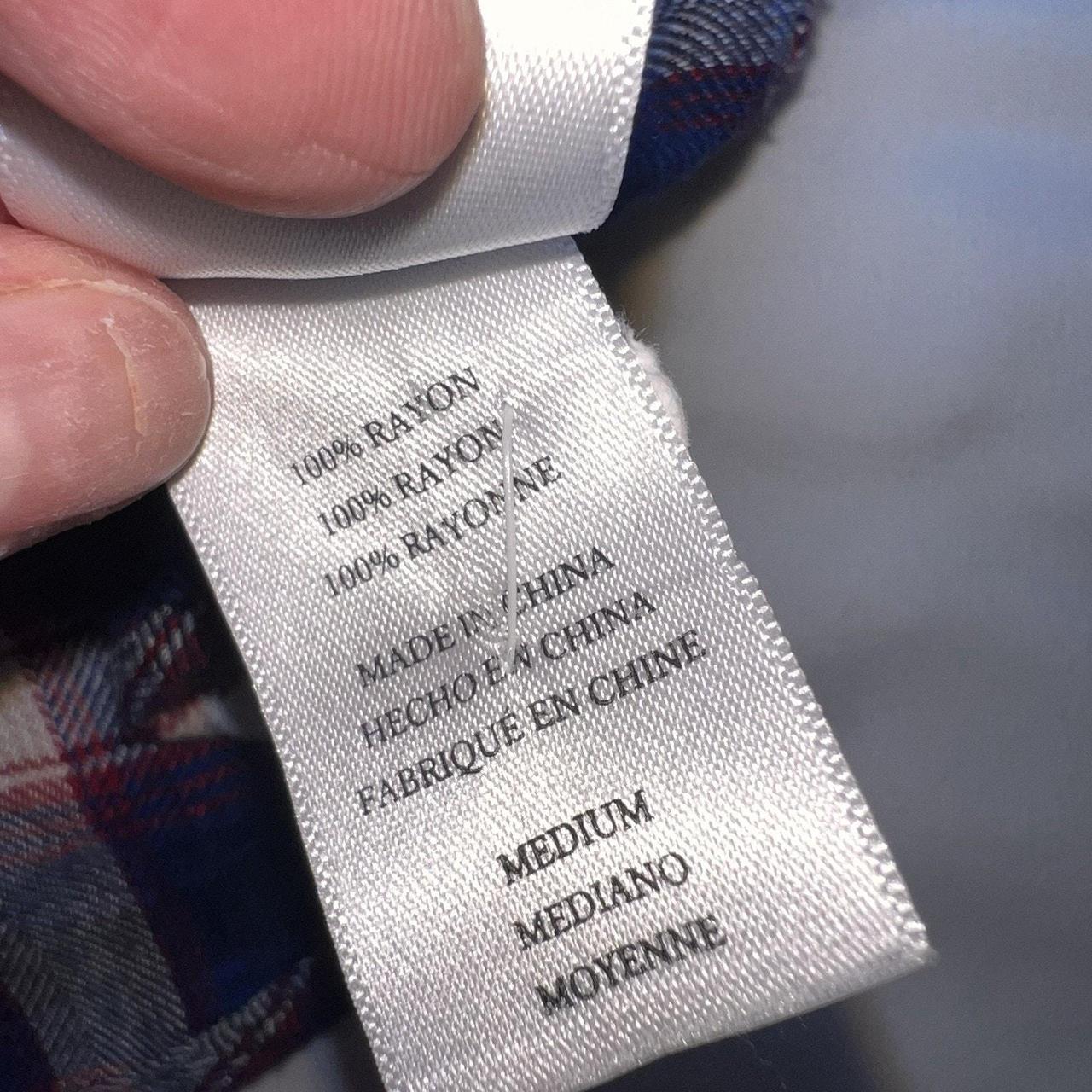 Rails Women's Blouse - Blue - M – Rails Flannel S… - image 6