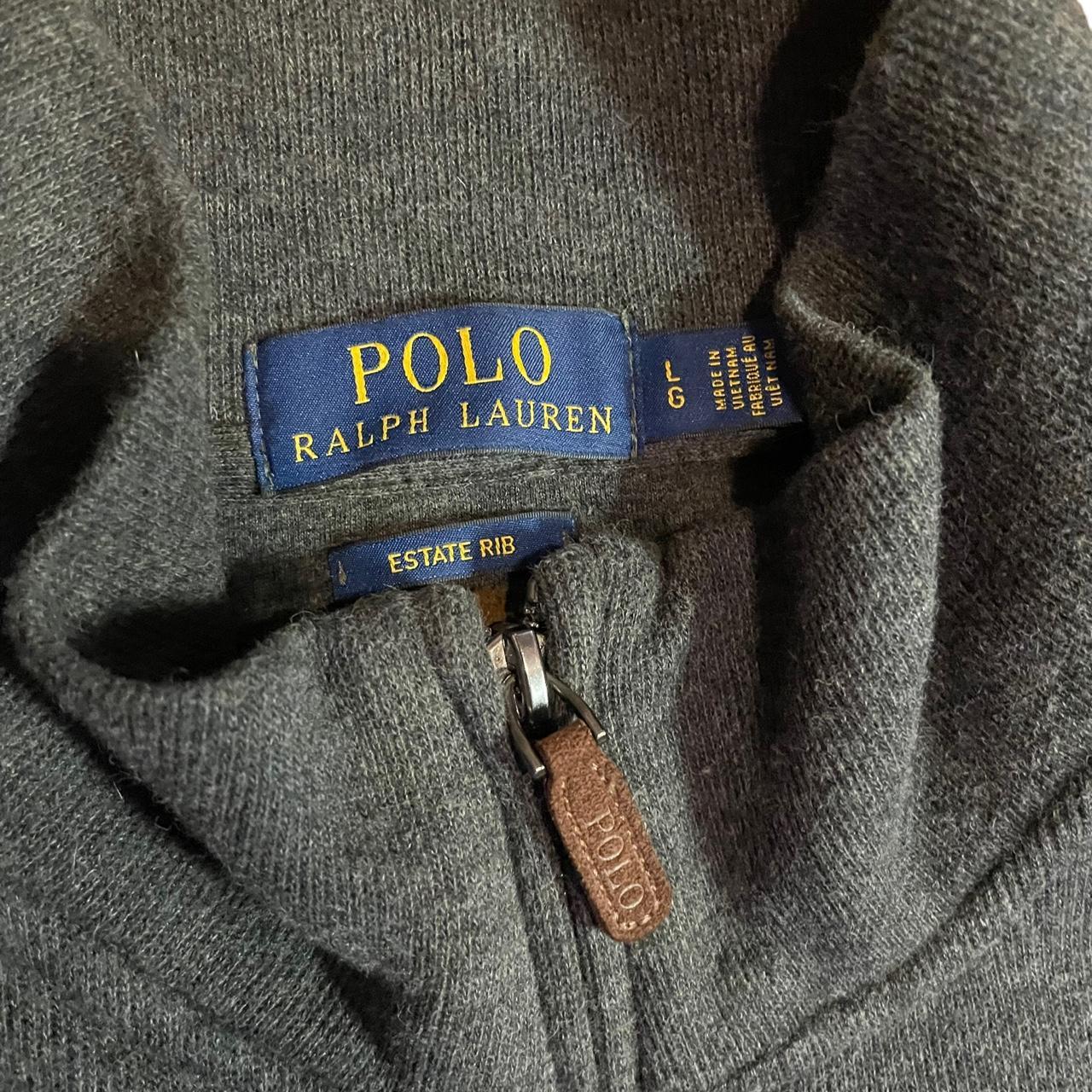 Polo Ralph Lauren Estate Rib 1/4 Zip... - Depop