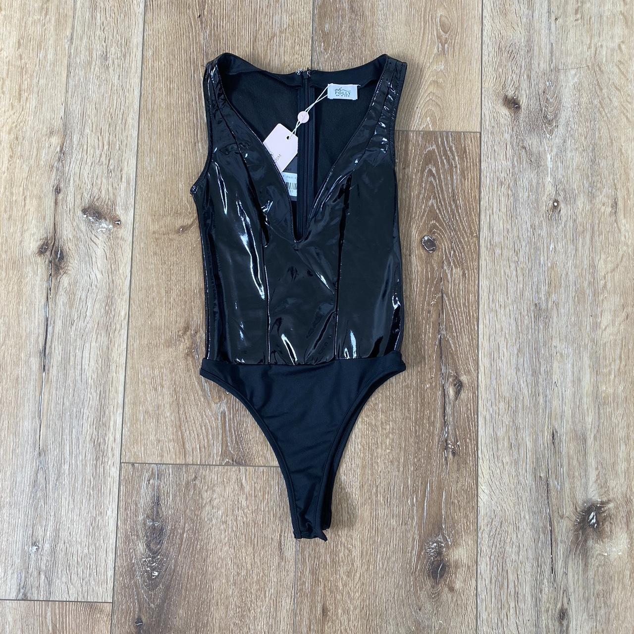 Oh polly plunge latex body suit! Perfect for... - Depop