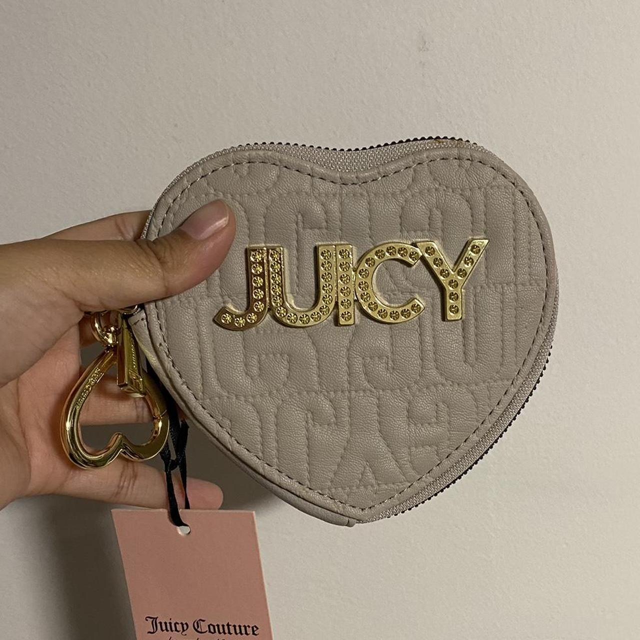 Juicy Couture, Bags, Juicy Couture Heart Shaped Coin Purse