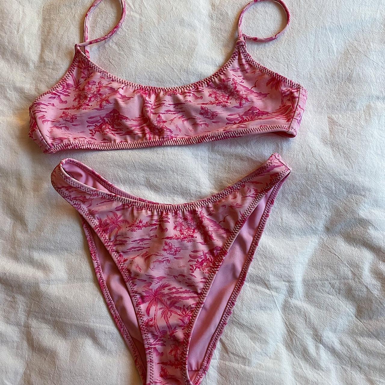 La Hearts By Pacsun Womens Pink Bikinis And Tankini Sets Depop 8353