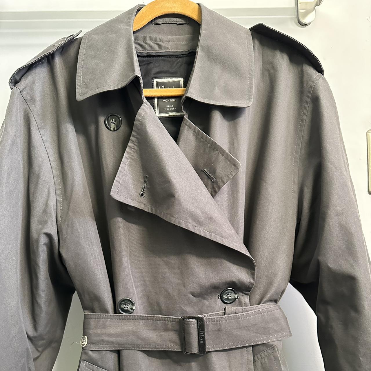 Vintage Men’s Christian Dior Trench Coat - Main Image