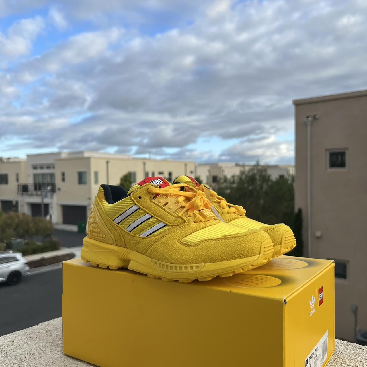 Adidas ZX 8000 Lego, Yellow pack, size 8.5 wmns, | Depop