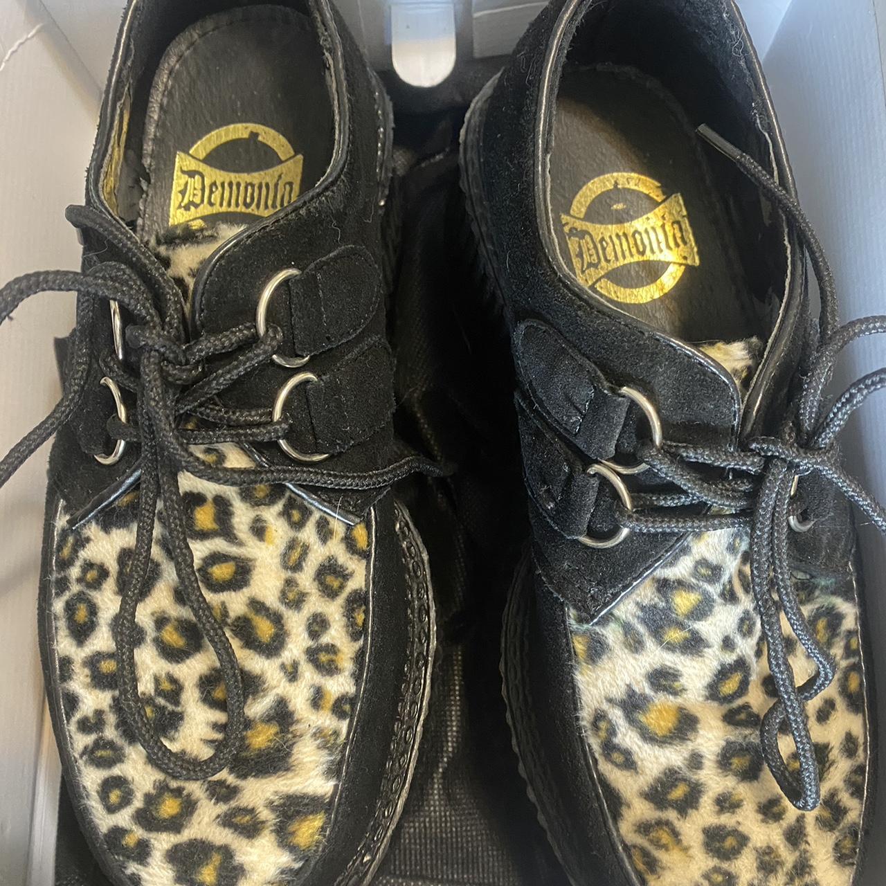 Demonia hot sale leopard creepers