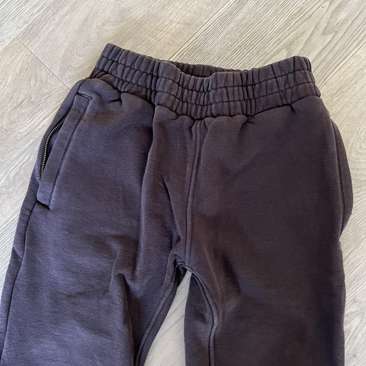 Yeezy season 1 brown tracksuit bottoms Size XS - Depop