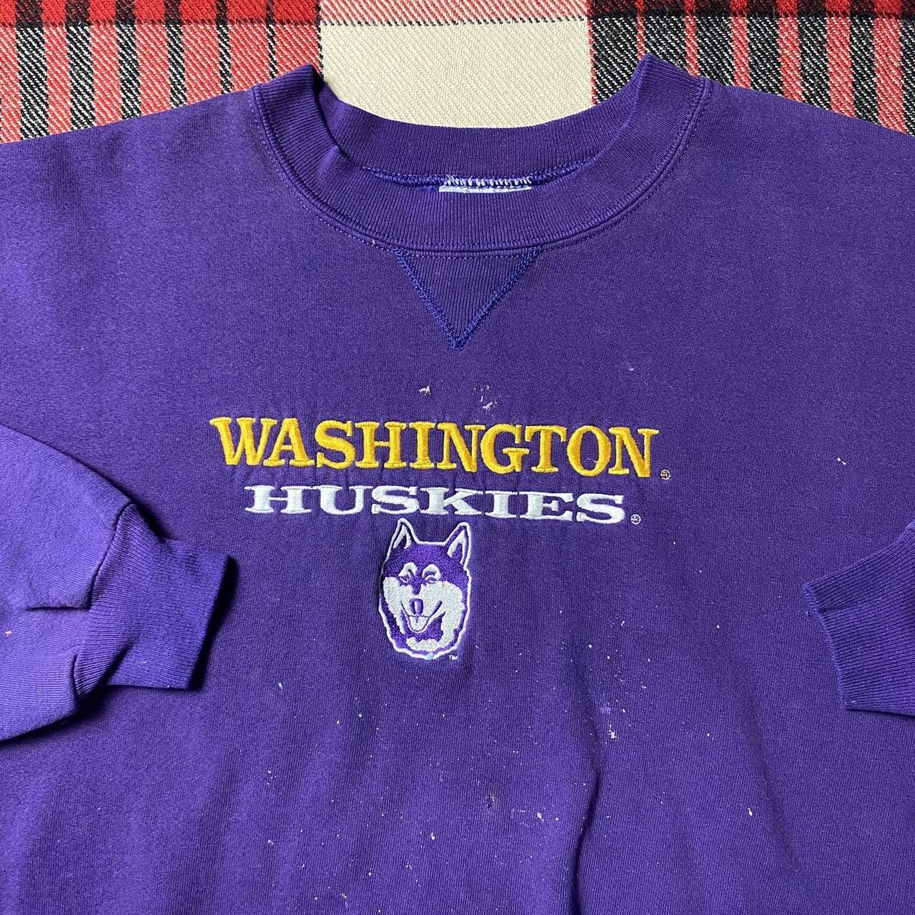 Vintage 90s University Of Washington Huskies - Depop