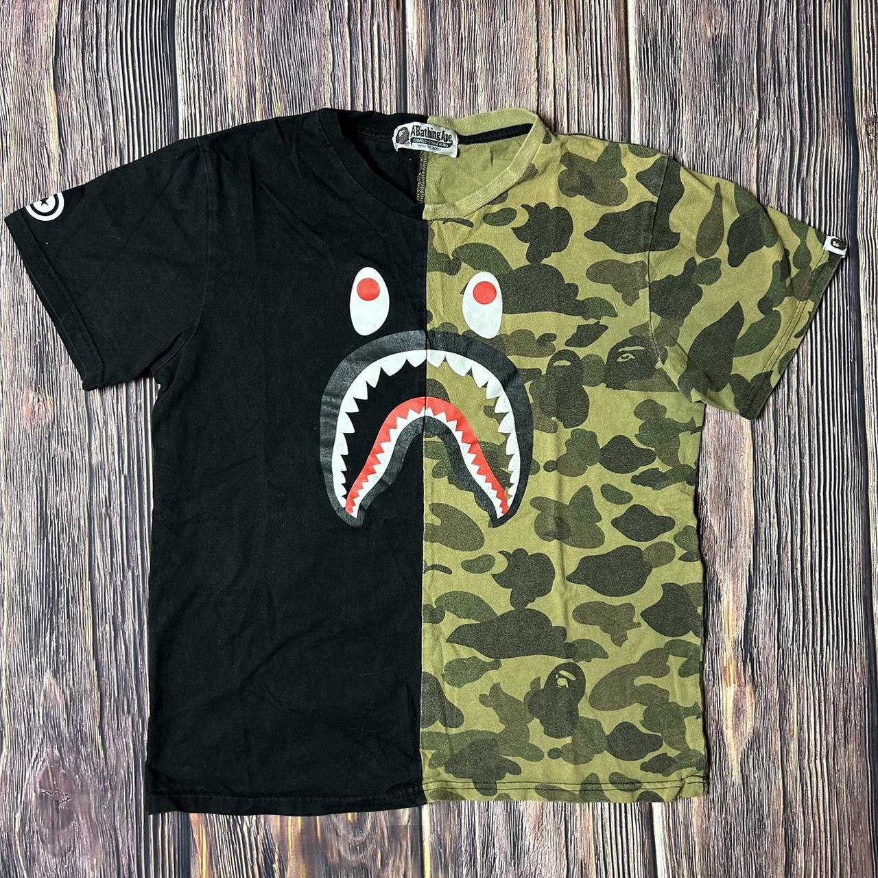 bape split tee