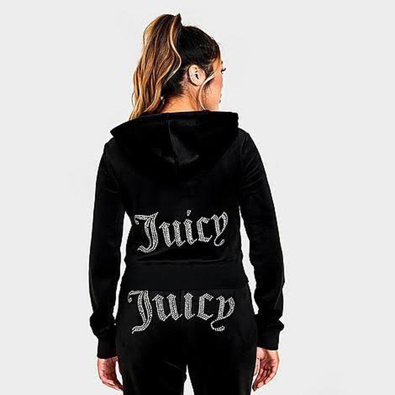 Juicy Couture Women's Black Top | Depop