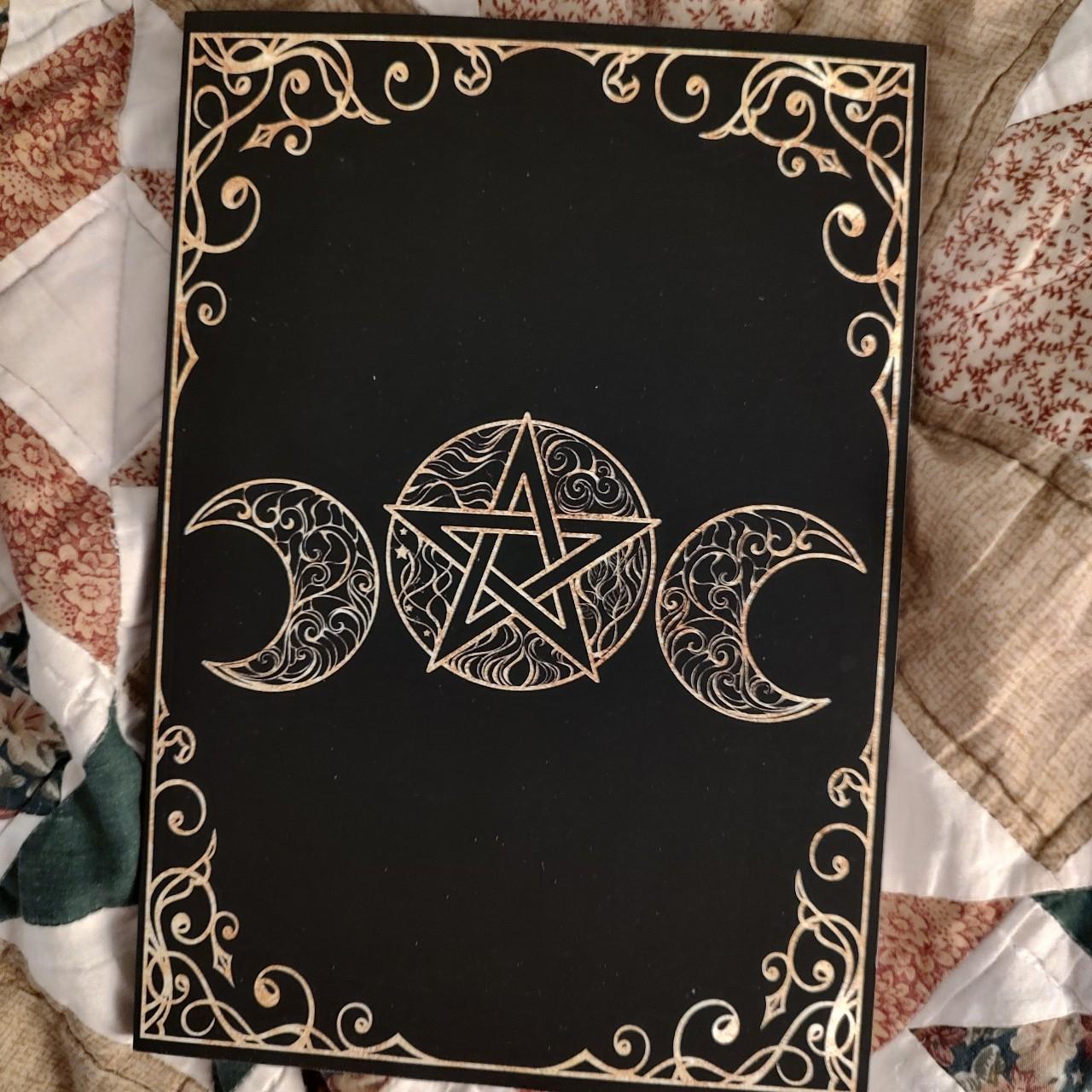 Spooky witchy journal All of the pages are fully - Depop