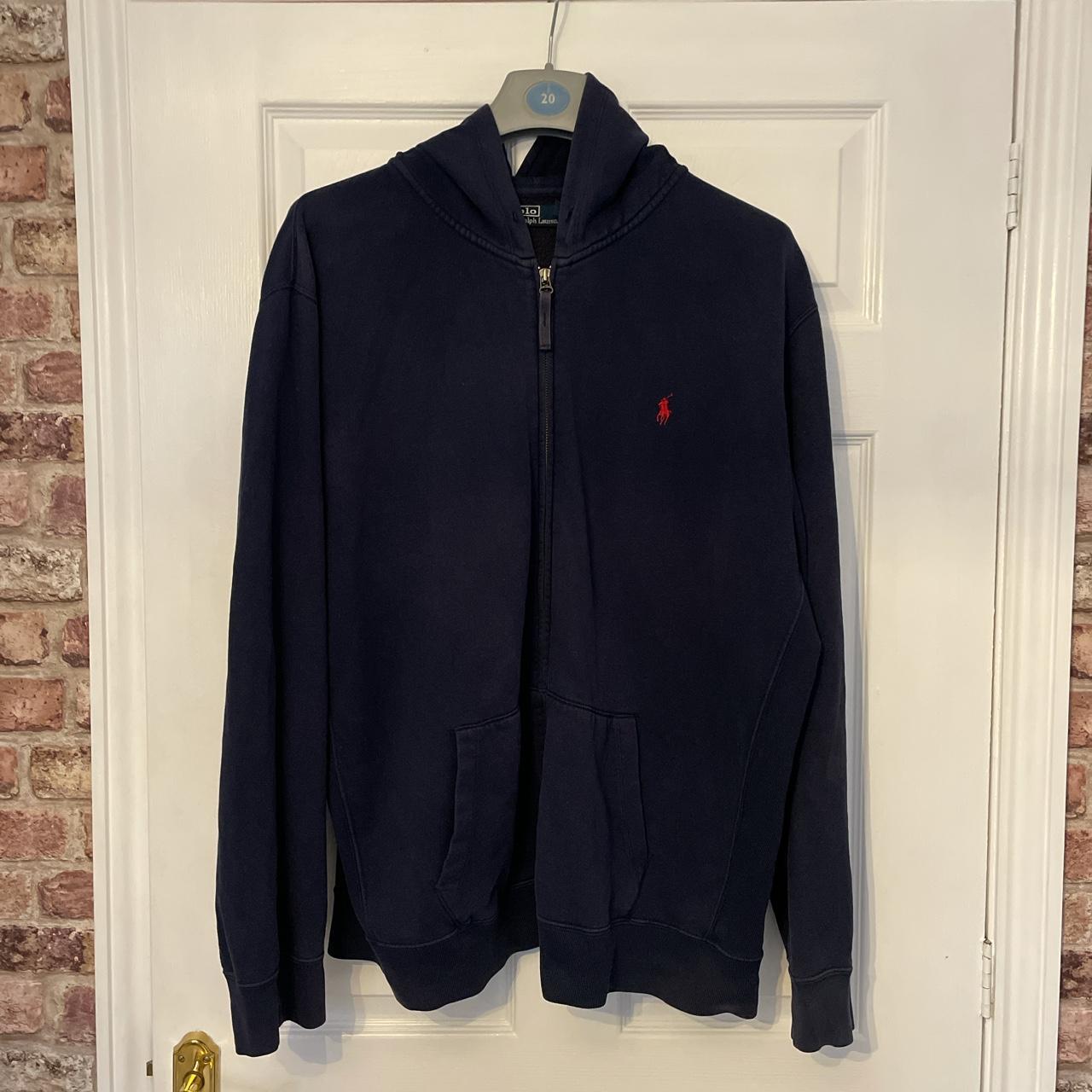 Polo Ralph Lauren Men's Navy Jacket | Depop