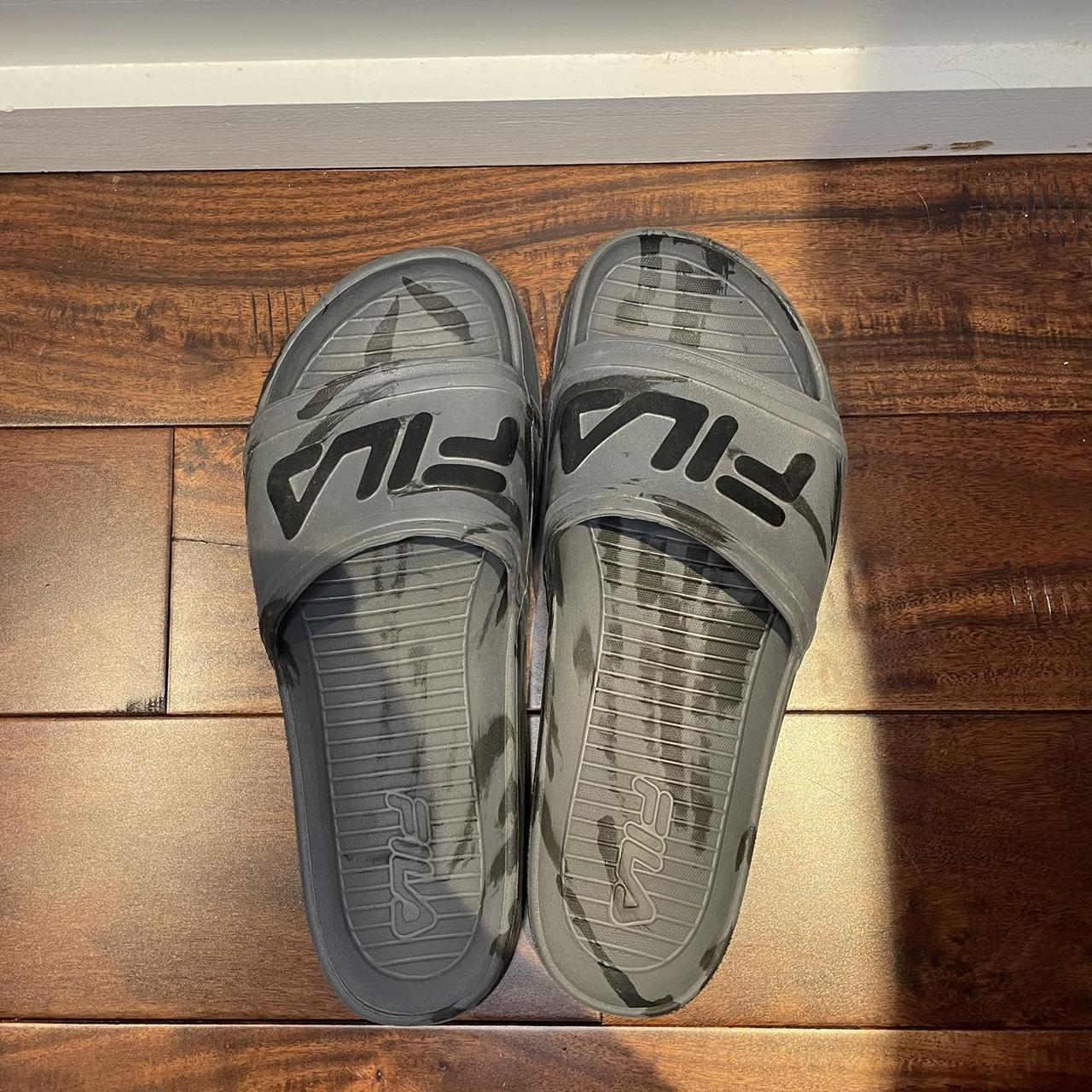 Fila sandals size clearance 12