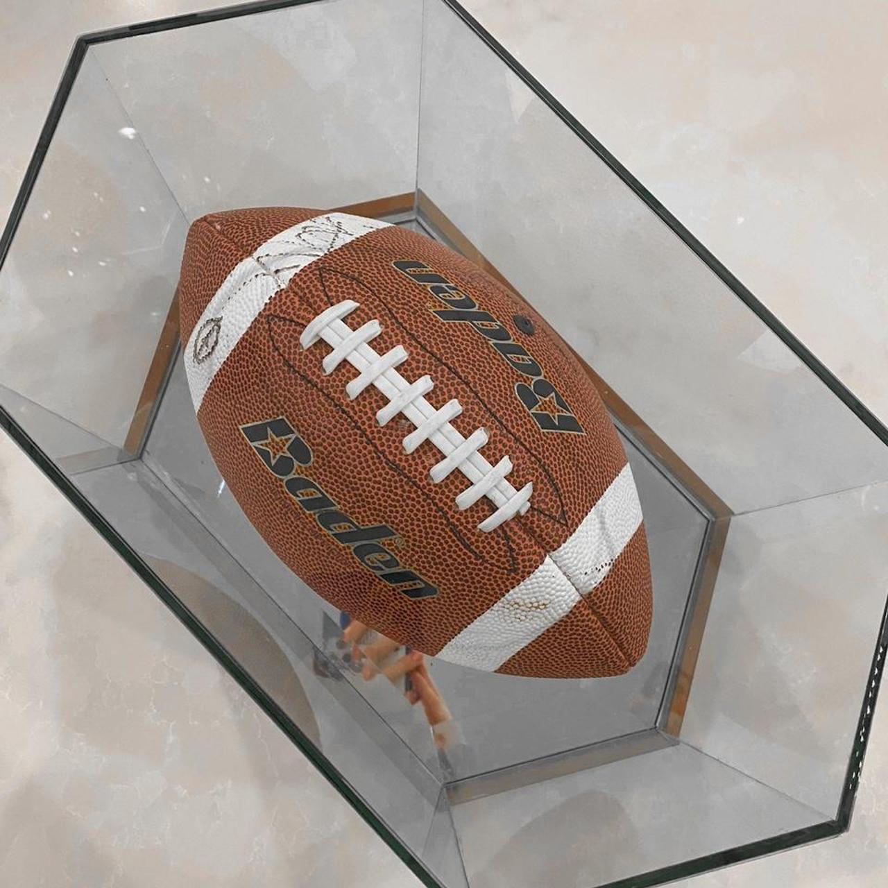 Cam Newton Signed Football (display case... Depop