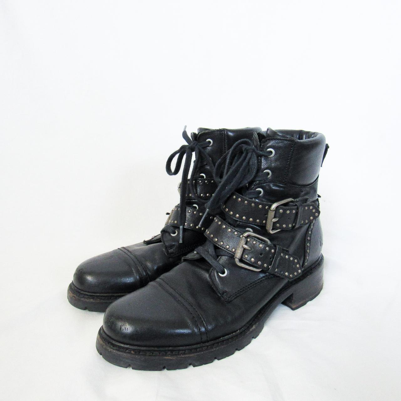 Frye samantha hotsell studded hiker