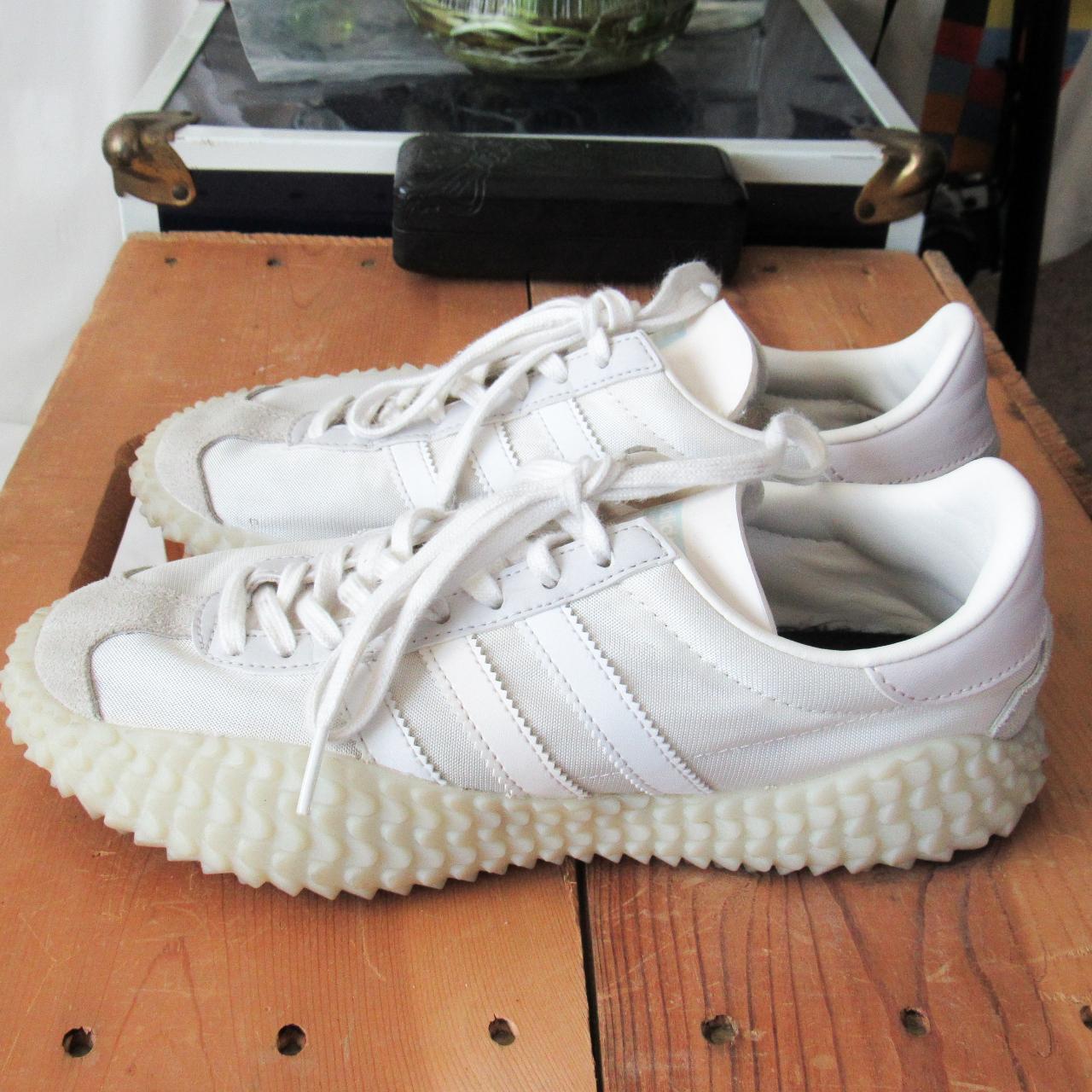 adidas kamanda triple white