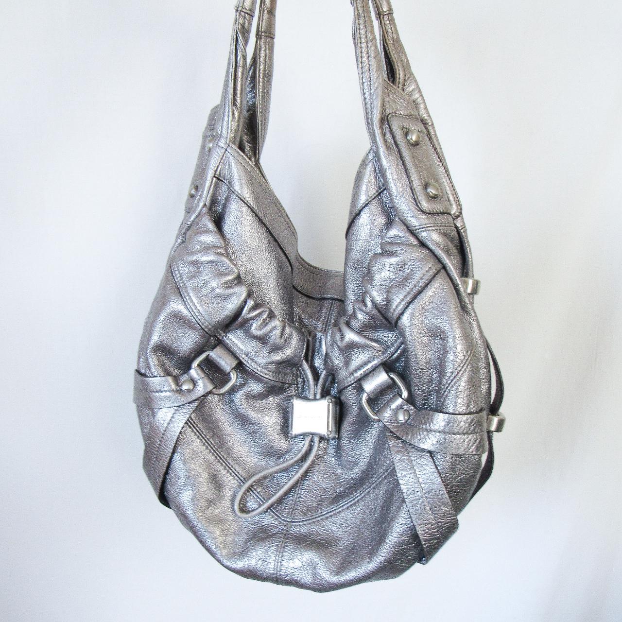 How To Style Silver Metallic Bags