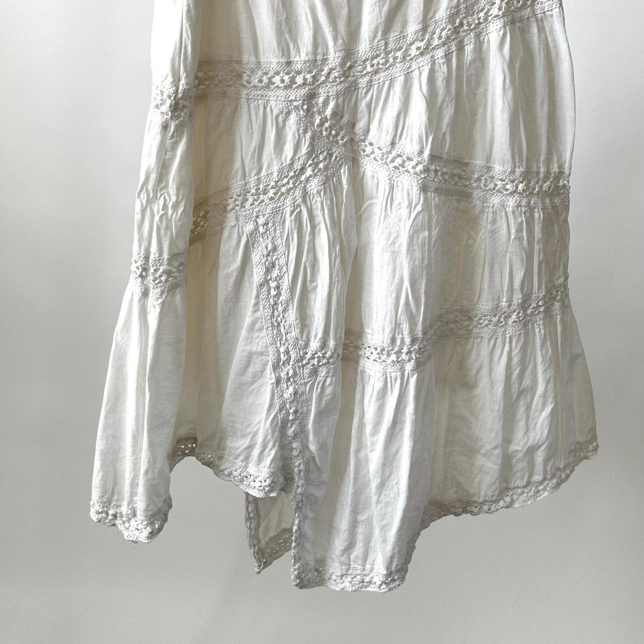 Vintage Women's Casual Skirt - White - S – VINTAG… - image 6
