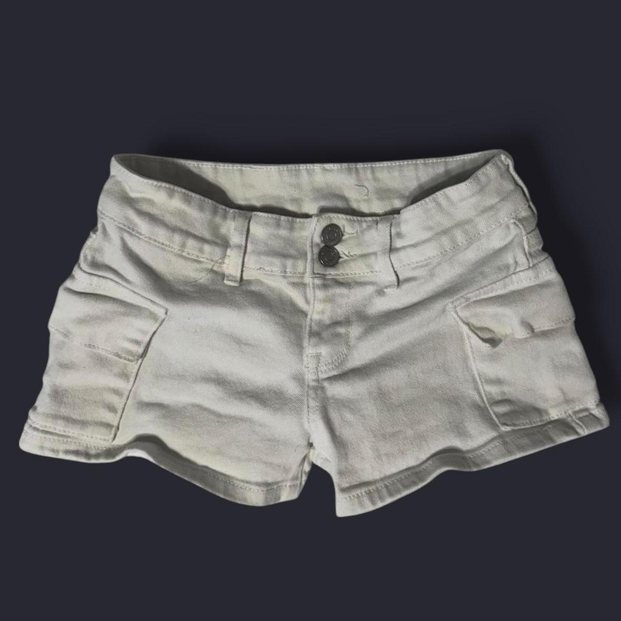 Brandy Melville Women's Shorts White One size – cute white low