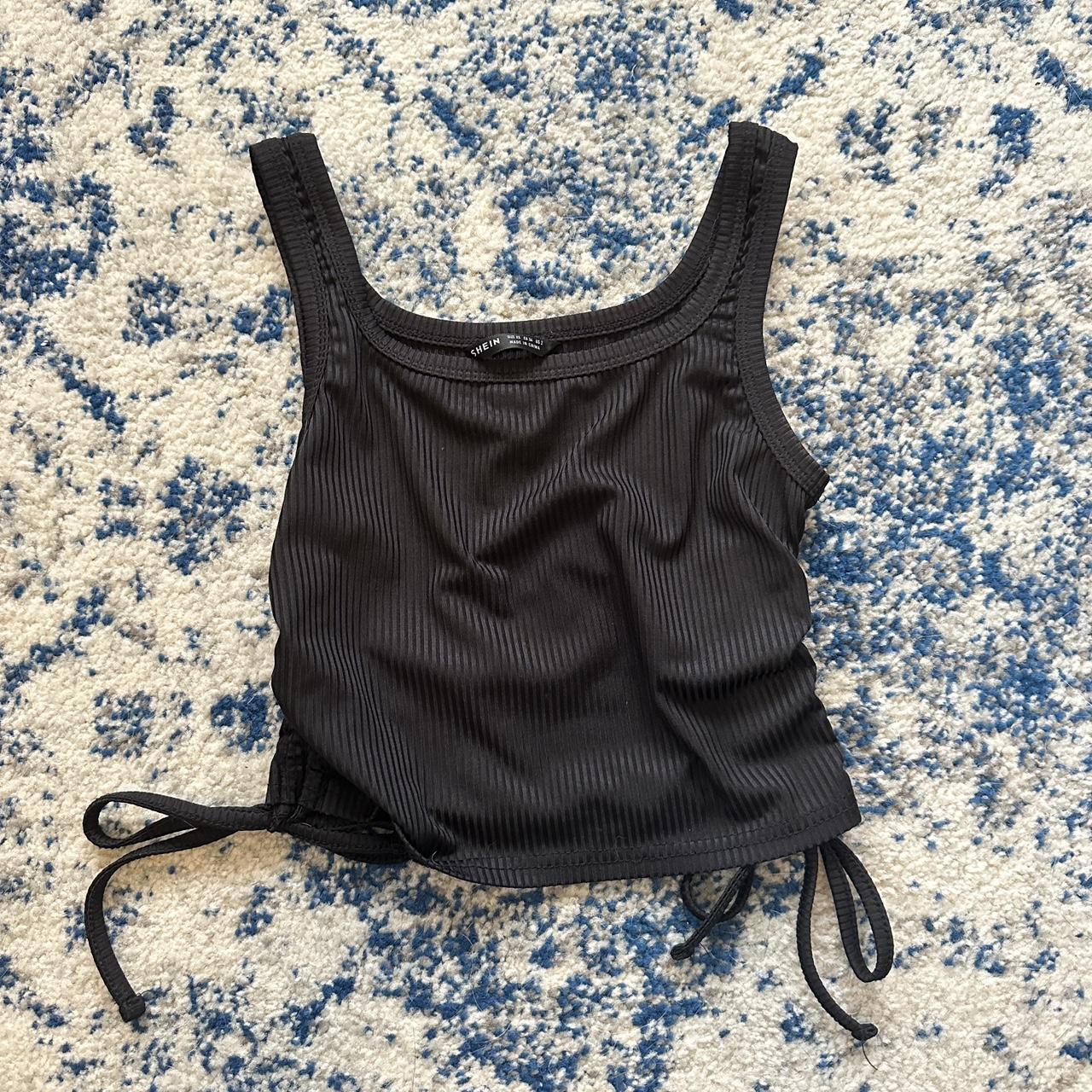 SHEIN tank top w tie sides. Super cute and only worn... - Depop