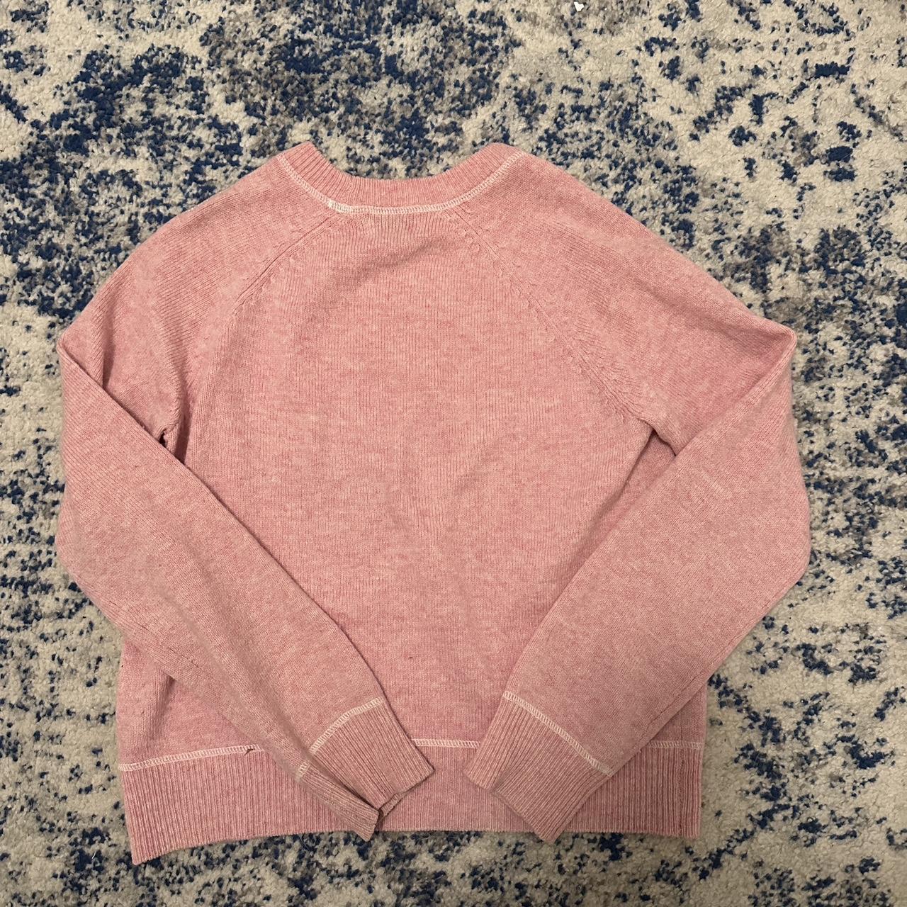 Ganni pink outlet jumper