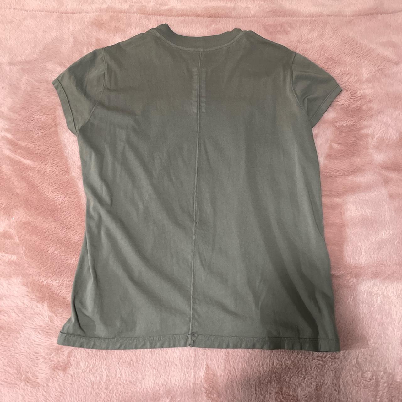 Rick Owens Women's White and Grey T-shirt (4)