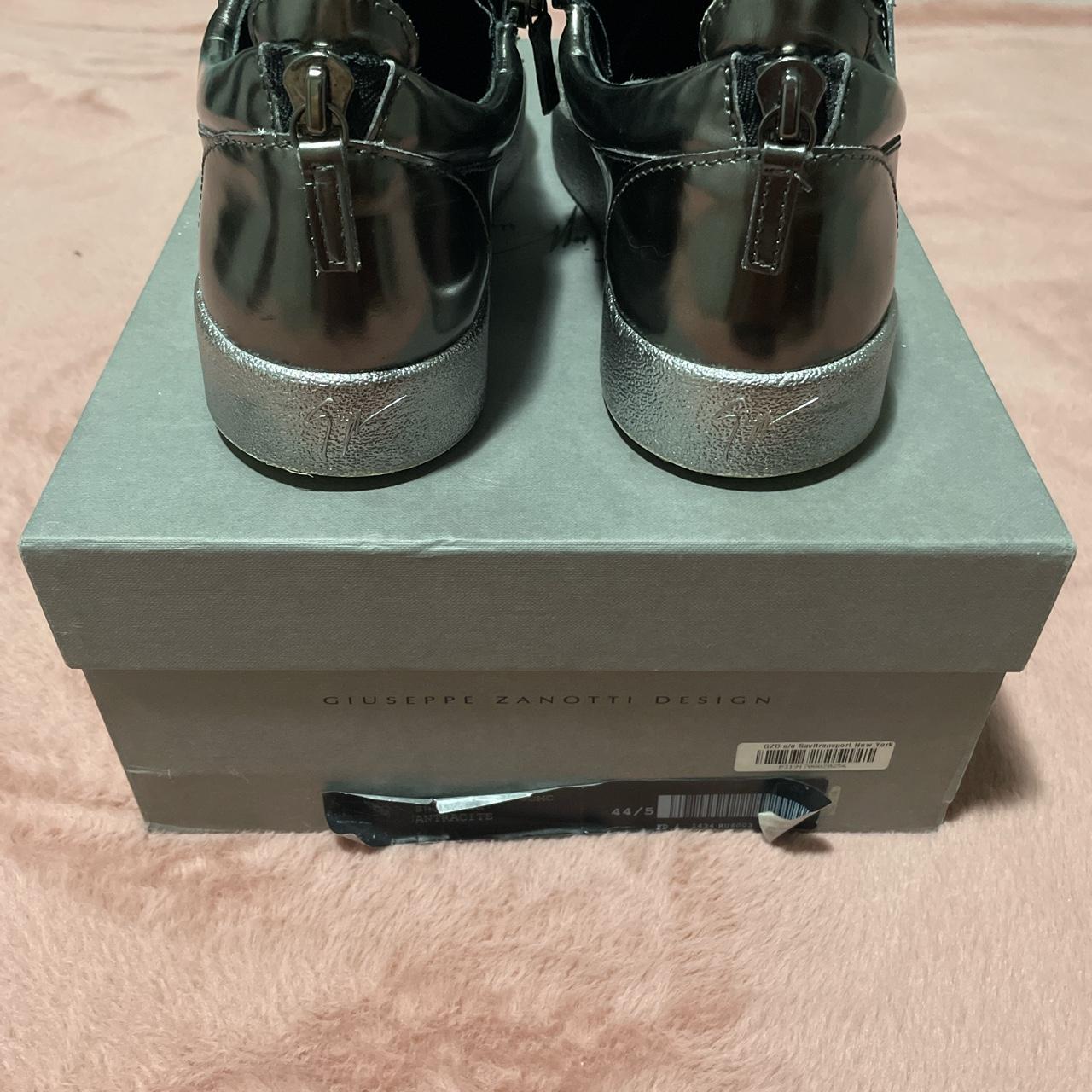 Giuseppe Zanotti Men's Silver and Grey Trainers (4)