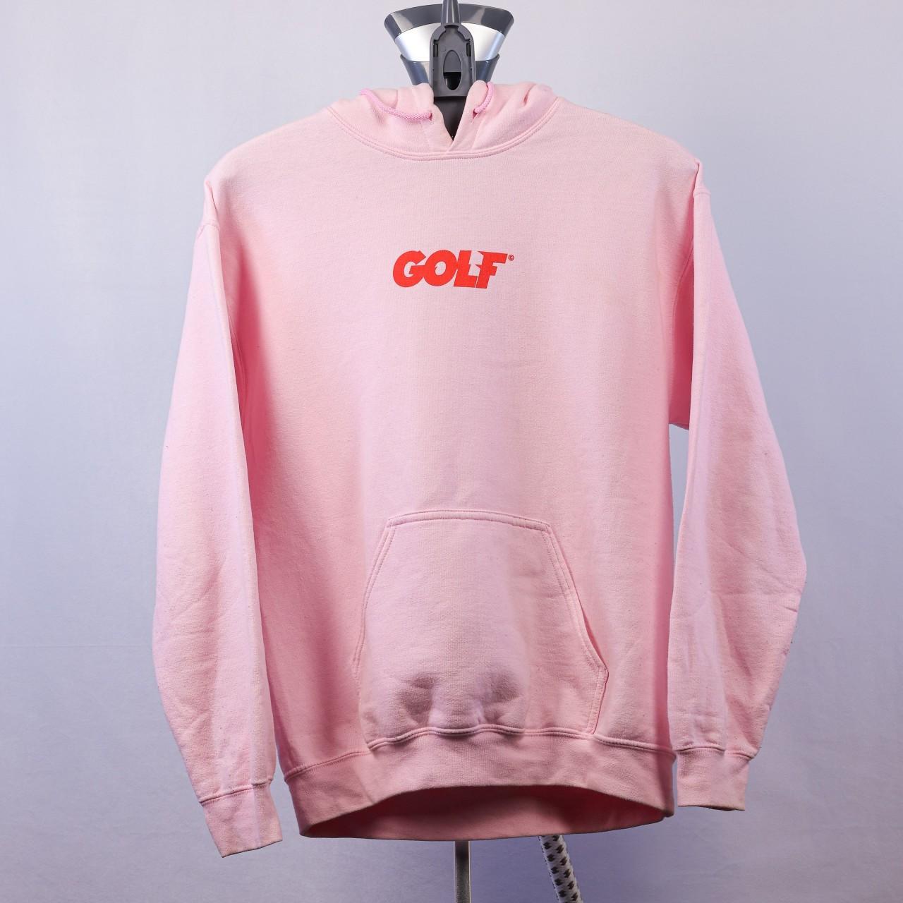 Tyler the creator pink golf hoodie sale