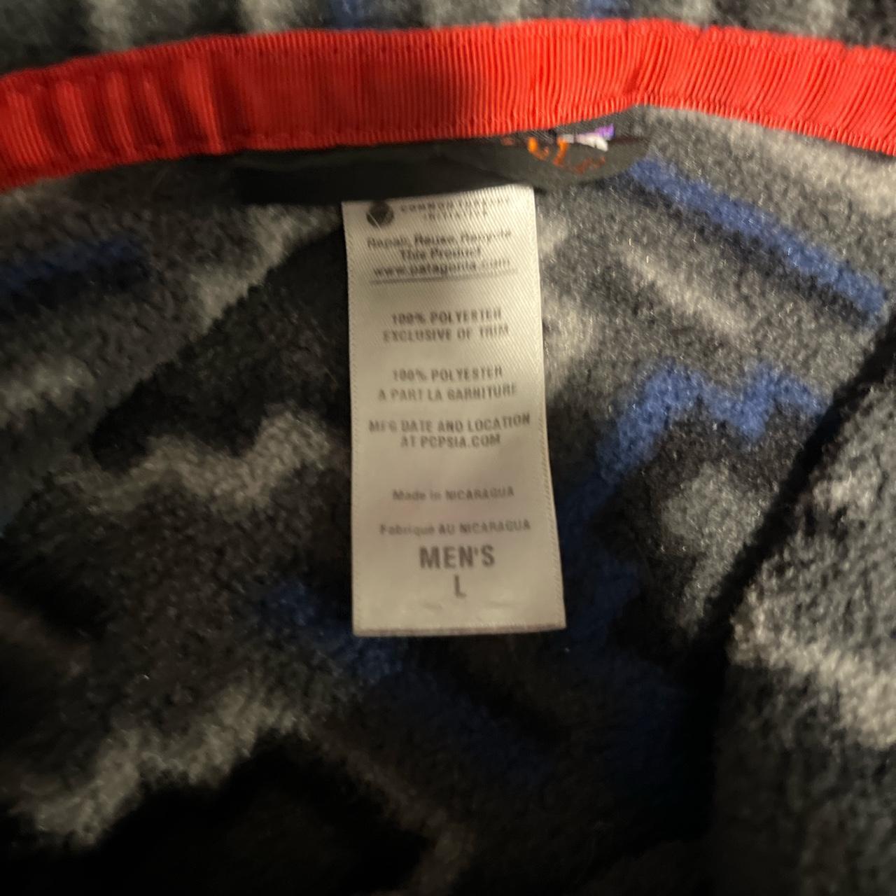 Aztec Patagonia Synchilla fleece. Size Large - Depop