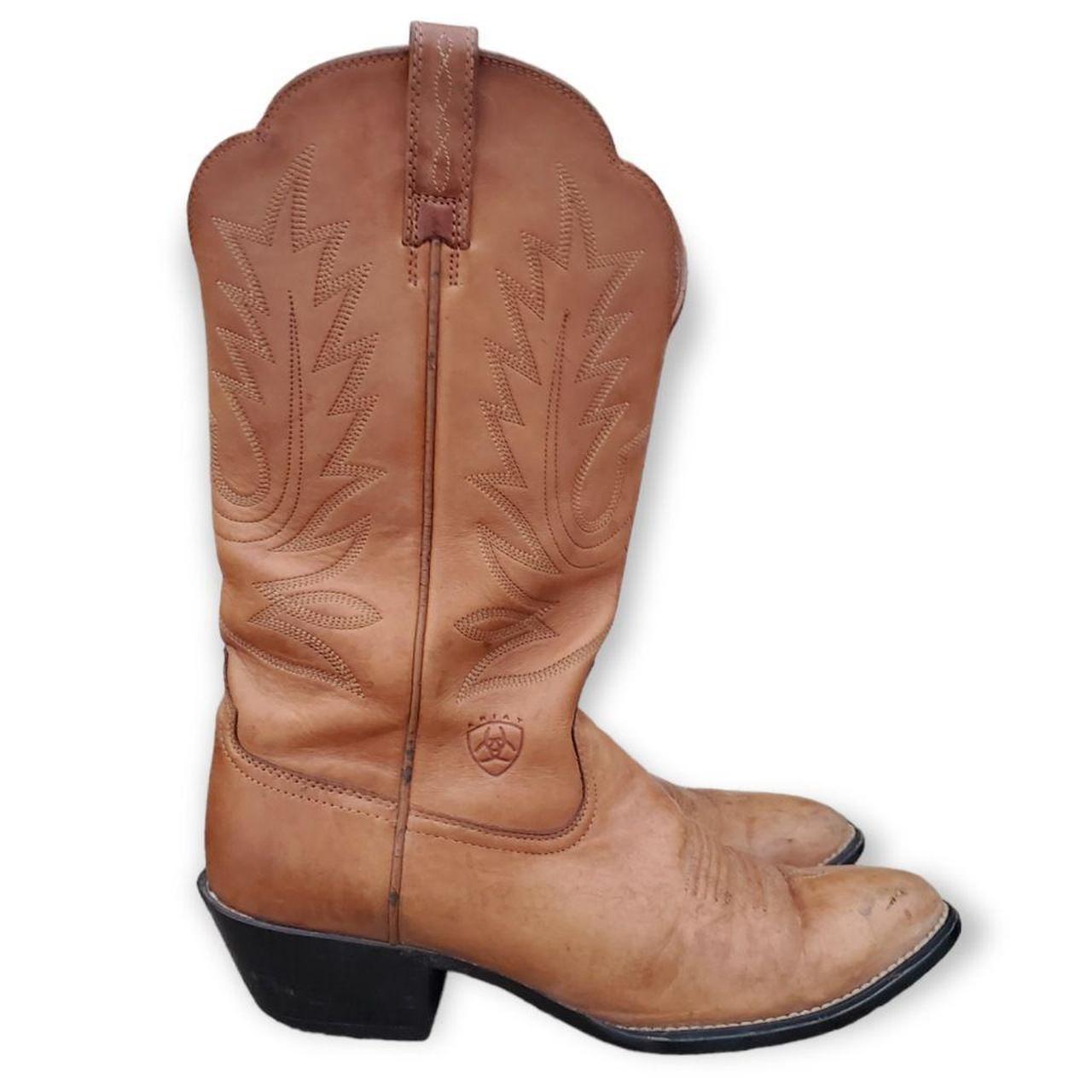 ariat boots tan