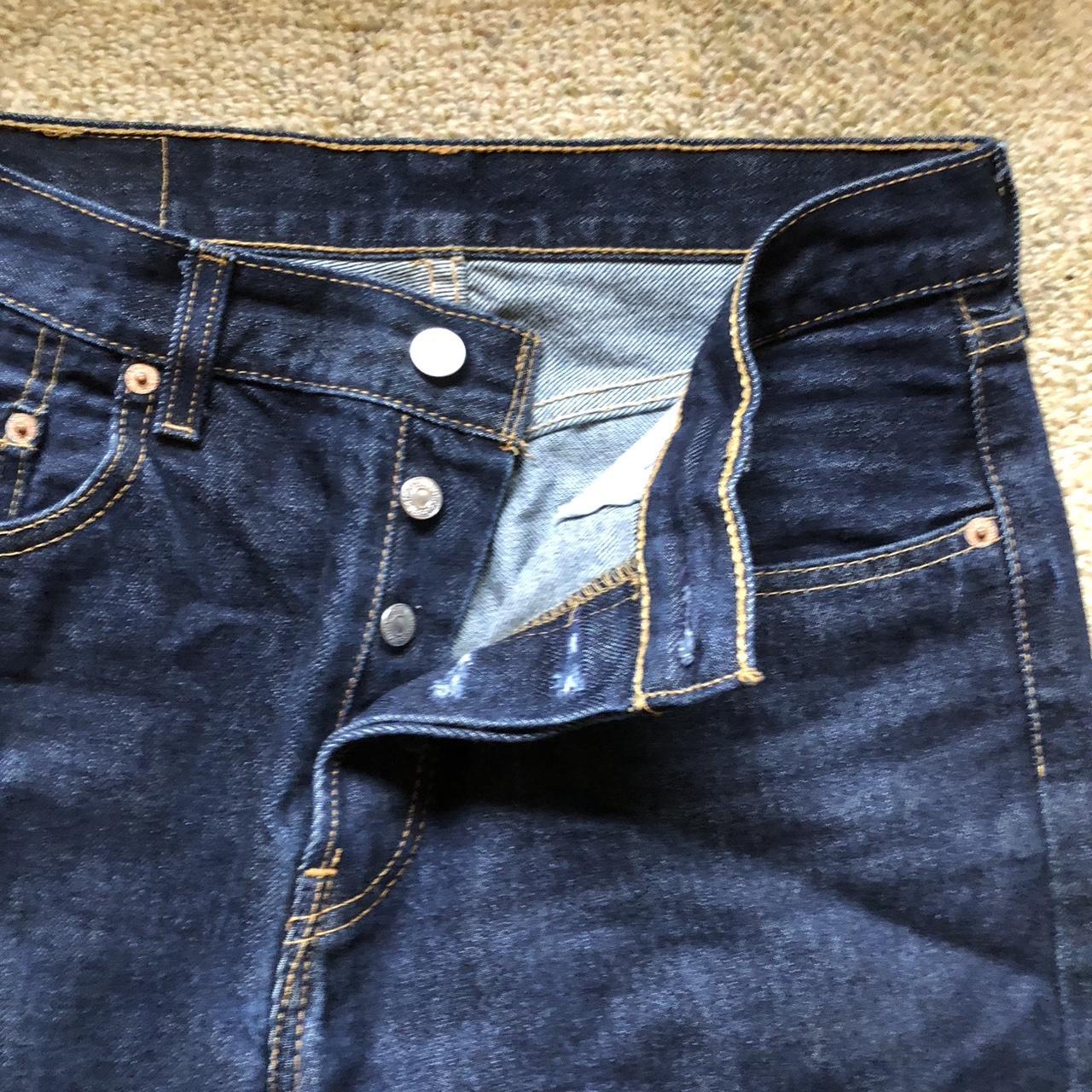 Denim button-up bootcut Levi’s. Size 10. - Depop