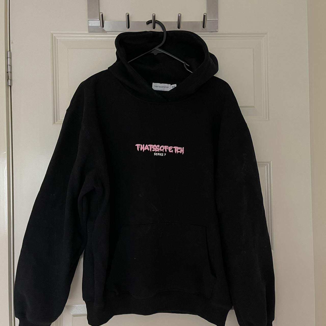 THATS SO FETCH Hoodie in XS/S in a beautiful black... - Depop