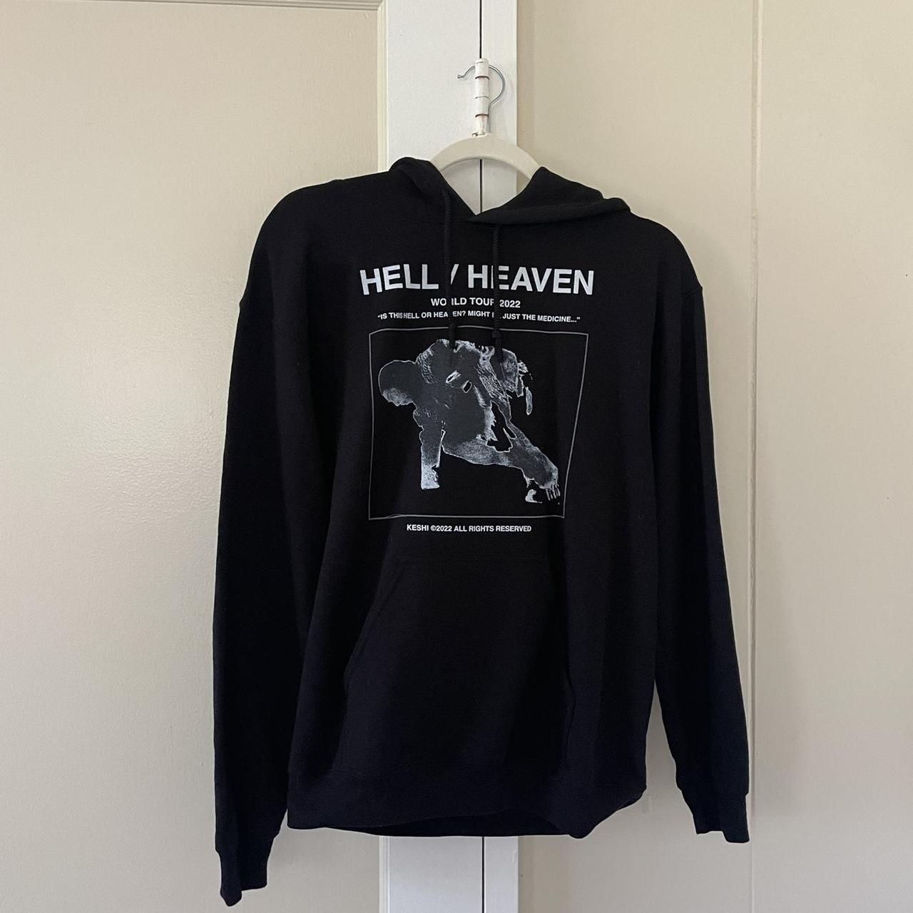 KESHI HELLO / HEAVEN 2022 フーディ Keshi Hell Heaven Tour 2022 Merch Hoodie Unisex Fashion