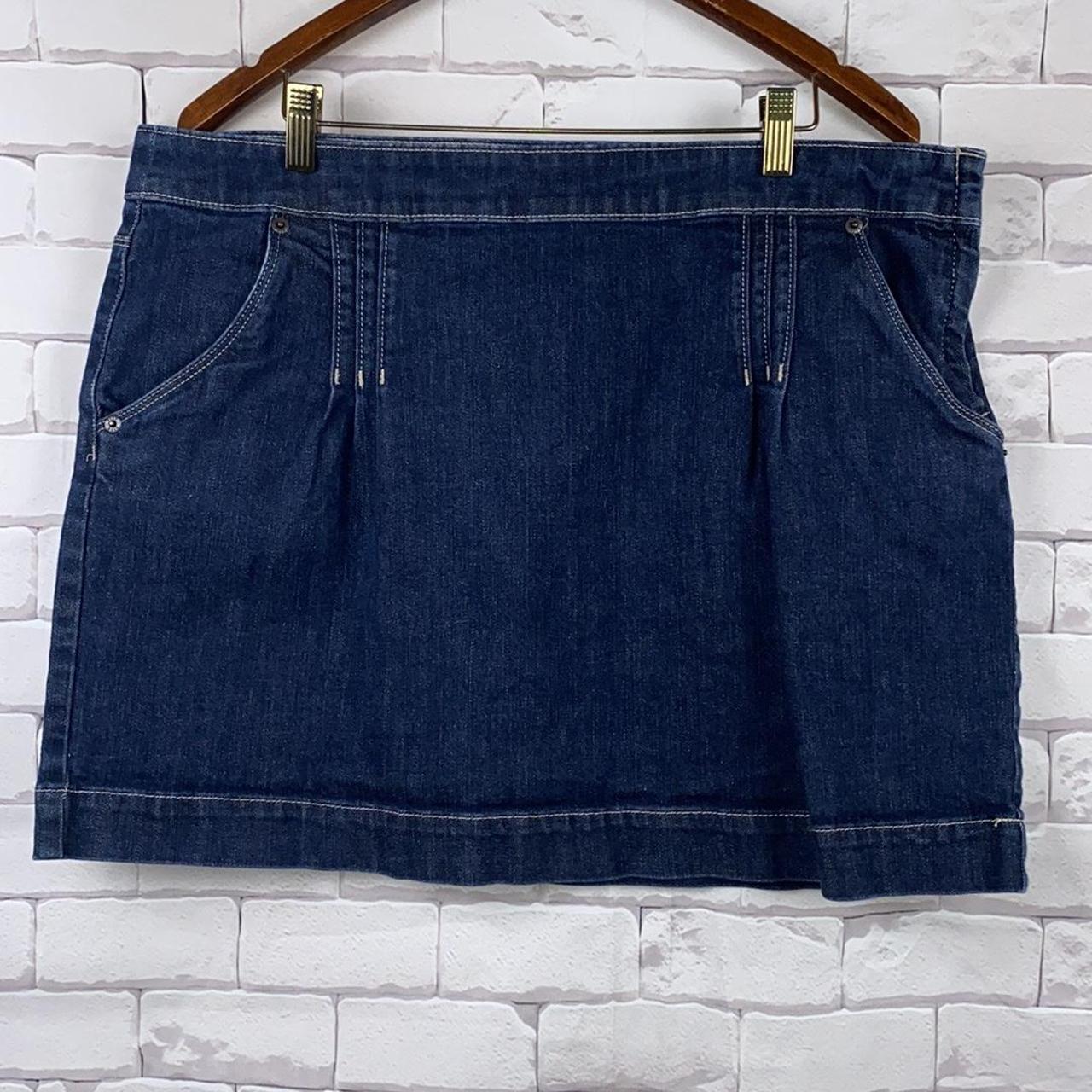 Women’s Elle size 16 denim mini skirt Excellent... - Depop