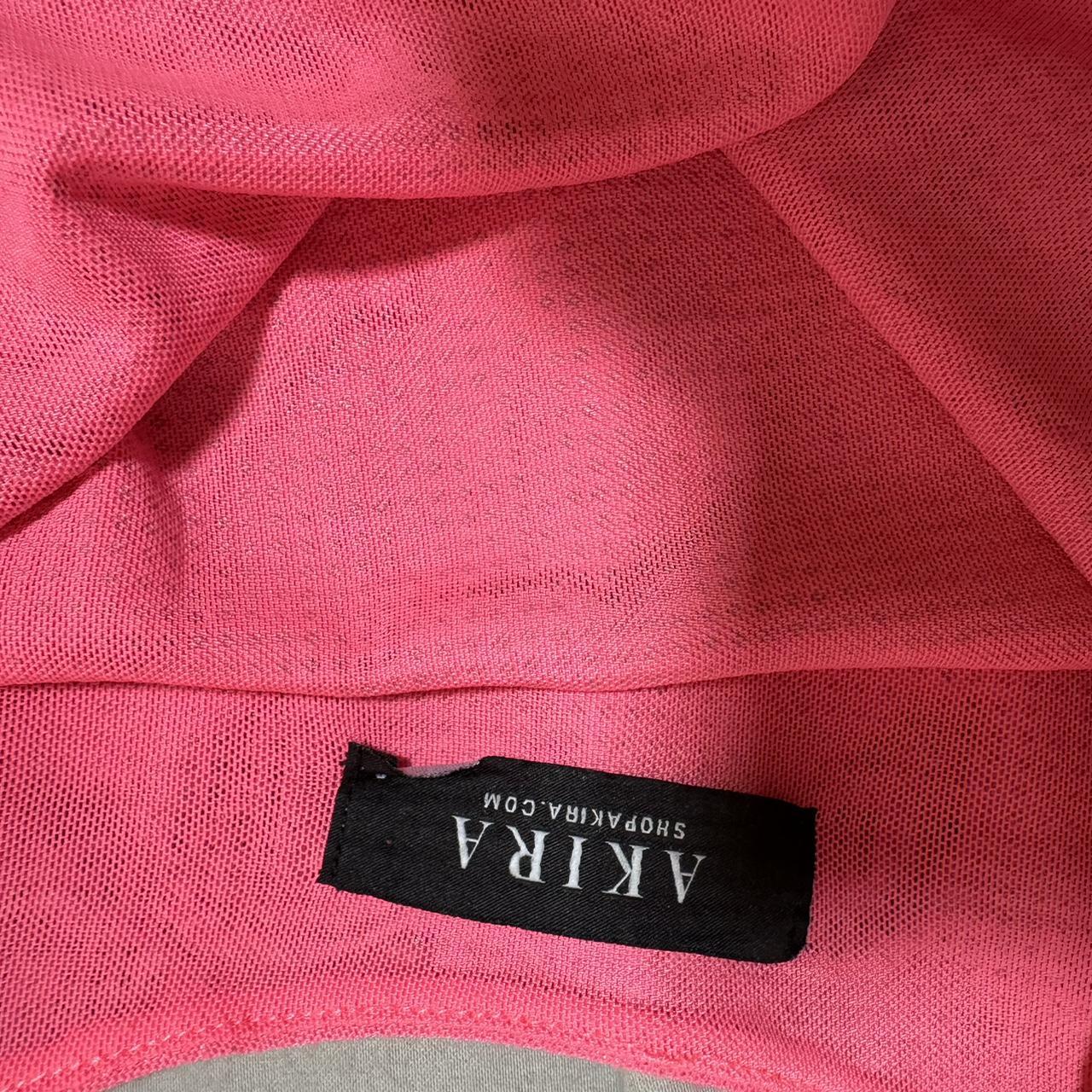 Sparkly pink Akira dress size small Depop