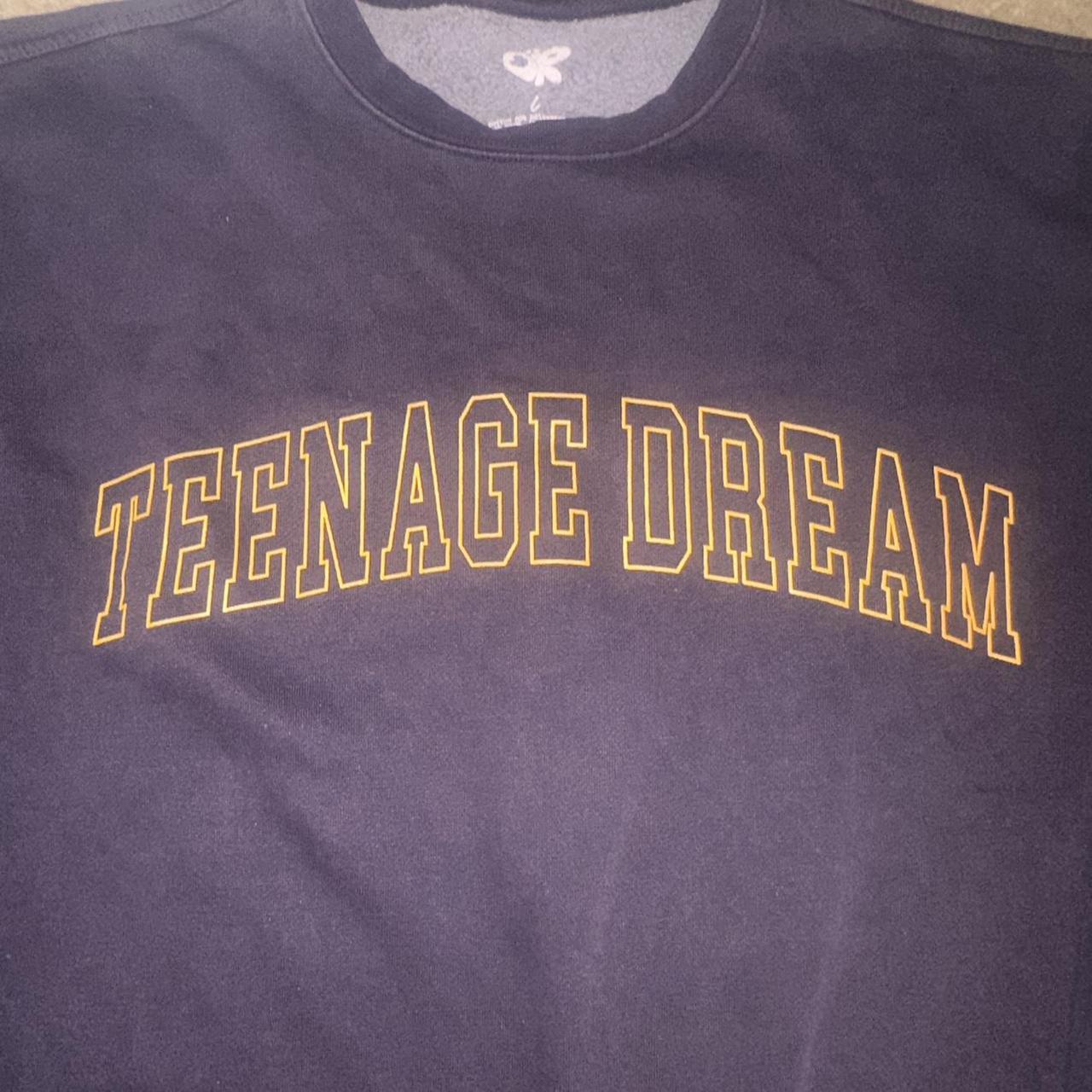 Olivia Rodrigo Teenage Dream Crewneck • size large... - Depop 