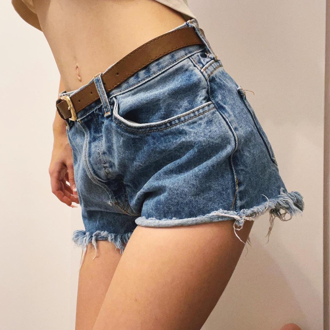 Brandy Melville John Galt High waisted Medium wash... Depop