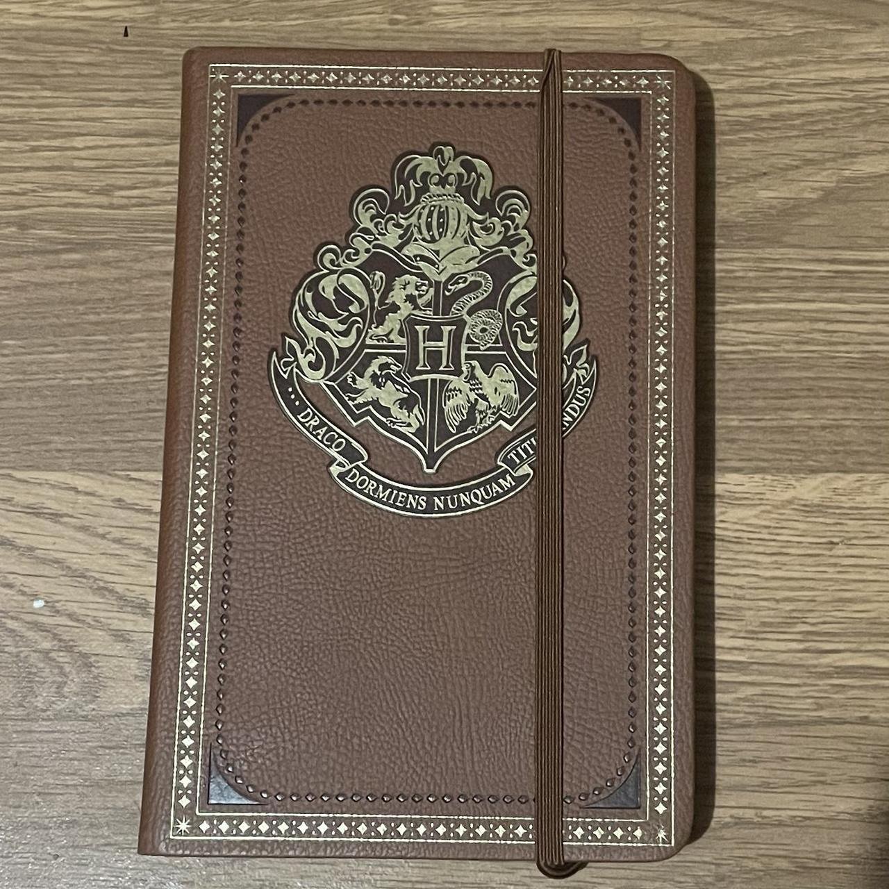 Harry Potter Gold and Brown Books Depop