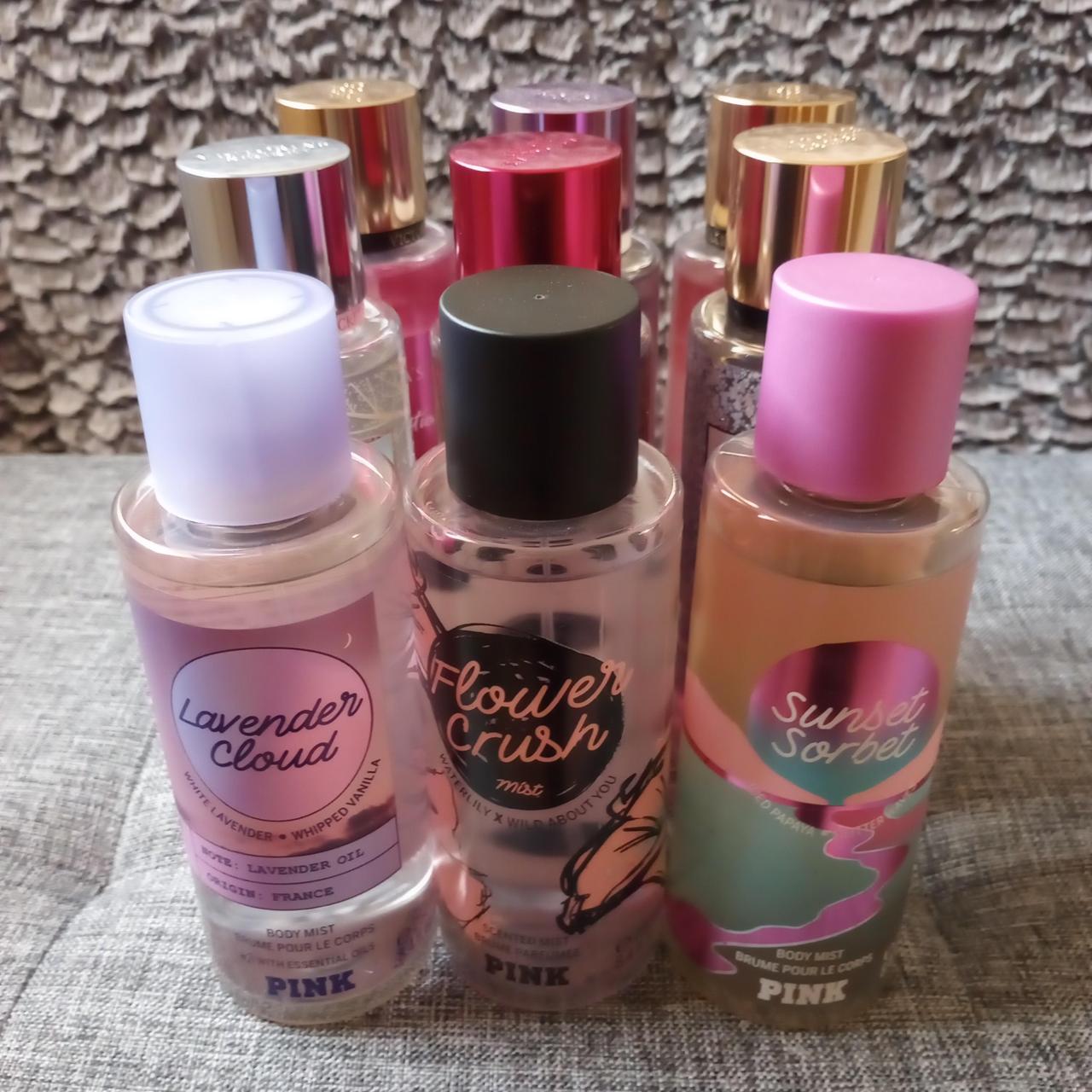 Assortment of Victoria Secret and Pink body sprays. - Depop