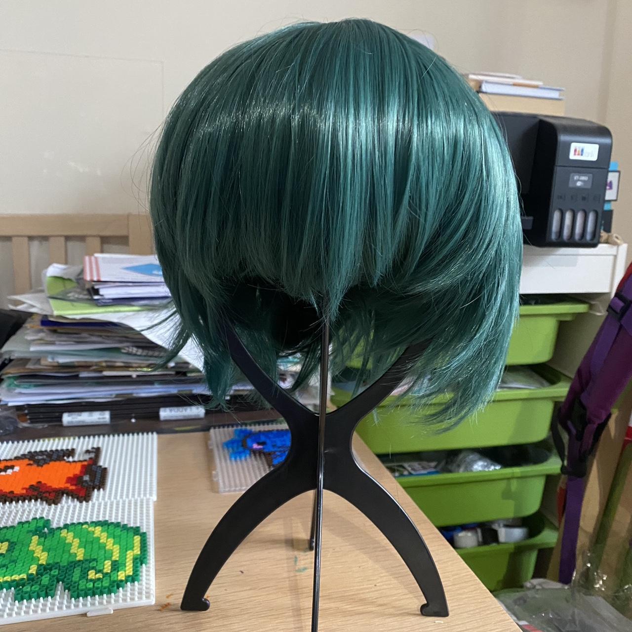 Unstyled Short Green Cosplay Wig I Have Worn This Depop