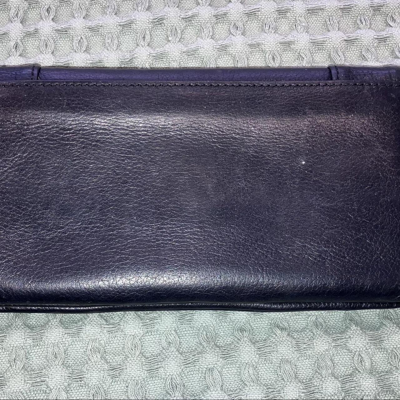 STATUS ANXIETY wallet. Black leather. Excellent... - Depop