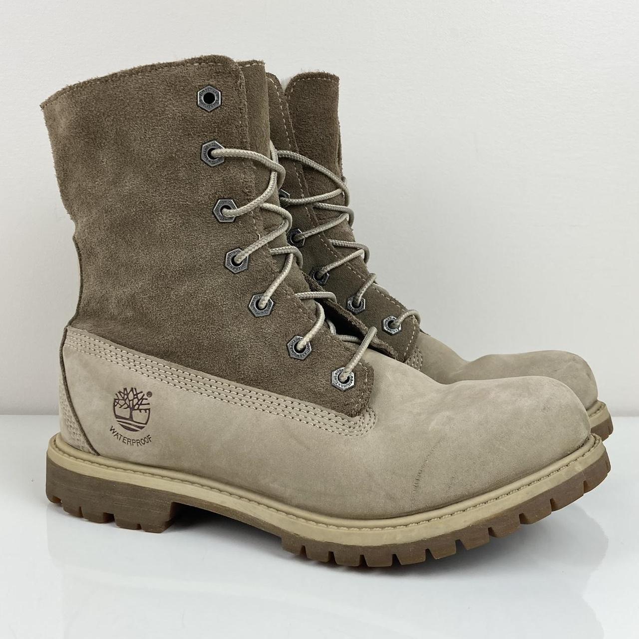 Timberland teddy cheap fleece taupe