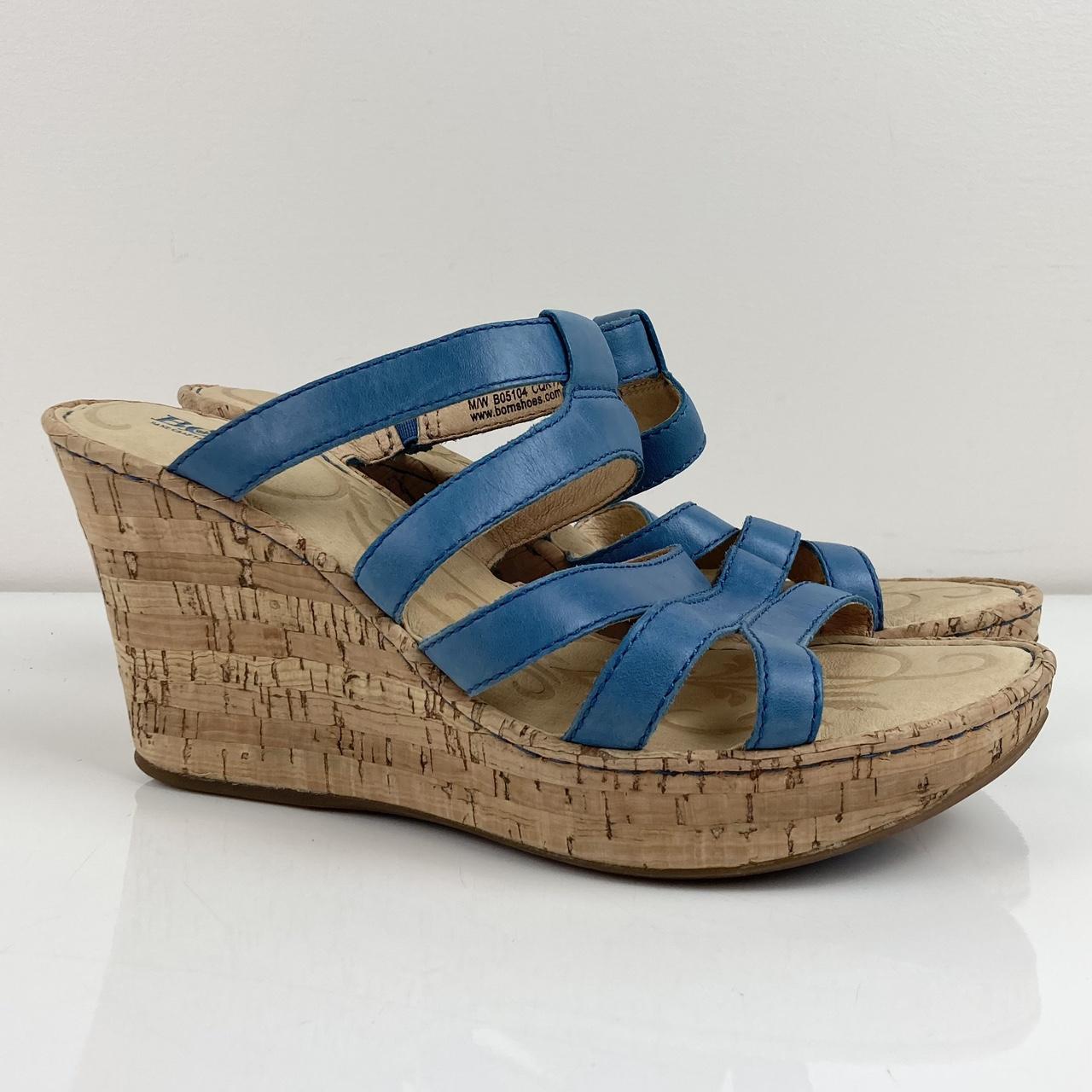 Born discount blue sandals