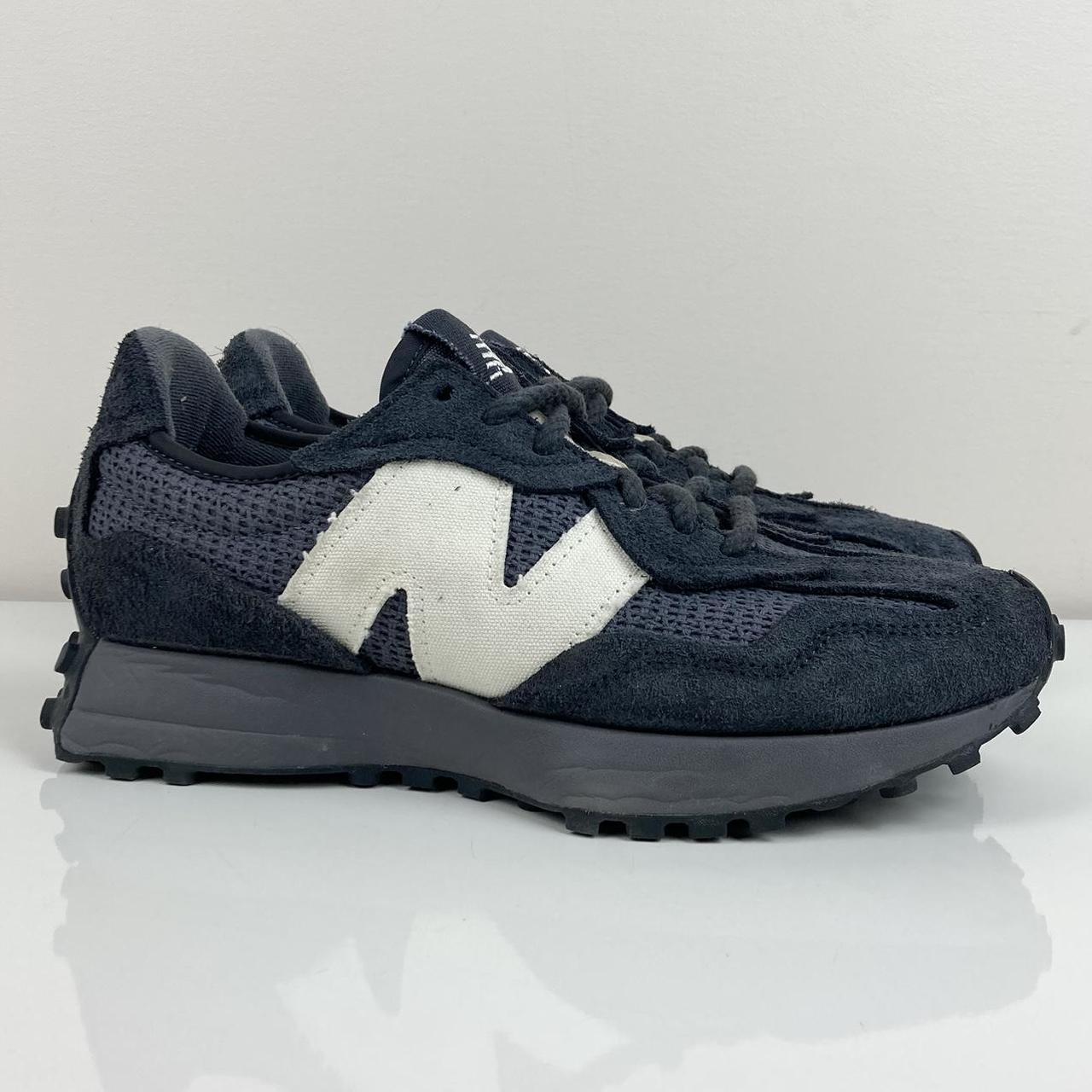New Balance Men’s 327 Gray Suede Chunky Athletic... - Depop