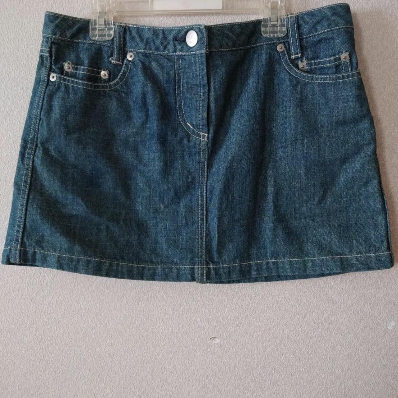 Vivienne Westwood vintage denim mini skirt... - Depop