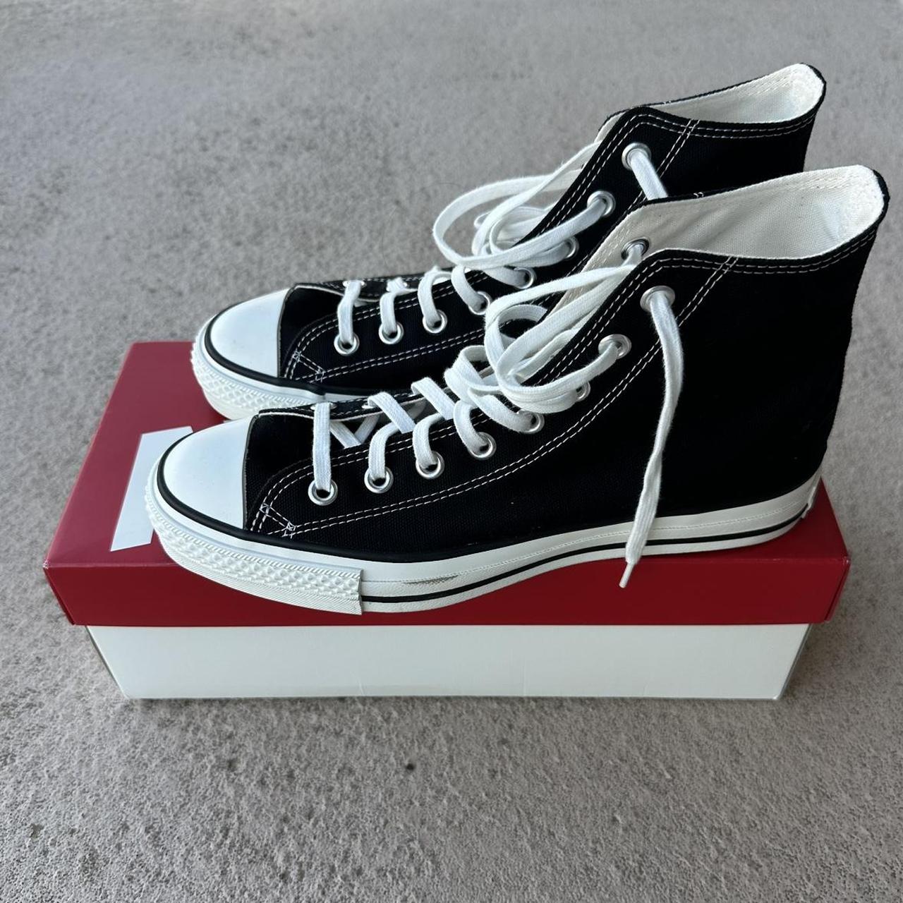 Converse Men's Sneakers Black/Silver US – made in japan