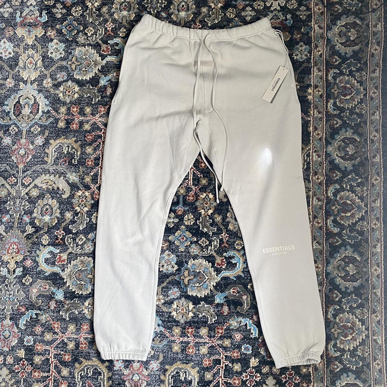 Brand New Fear of God Essentials Sweatpants Wheat Depop