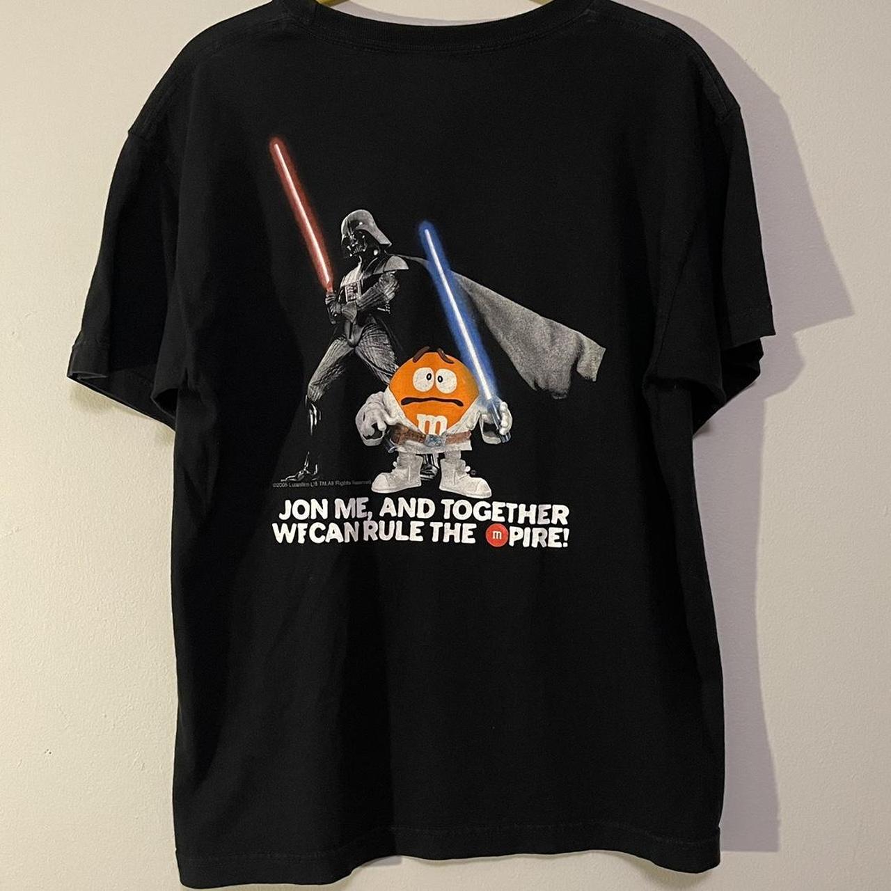 M&M's STARWARS Tシャツ 2005 Star Wars: Revenge of the Sith X M&M Promo | Depop