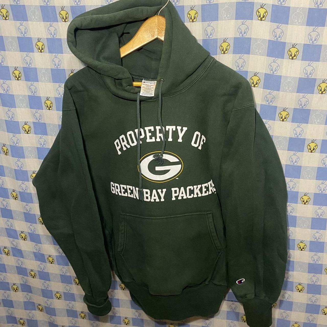 Vintage Green Bay Packers Shorts By Russell - Depop