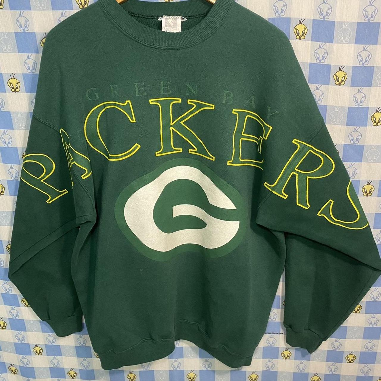 Vintage Green Bay Packers sweater V Neck vintage - Depop